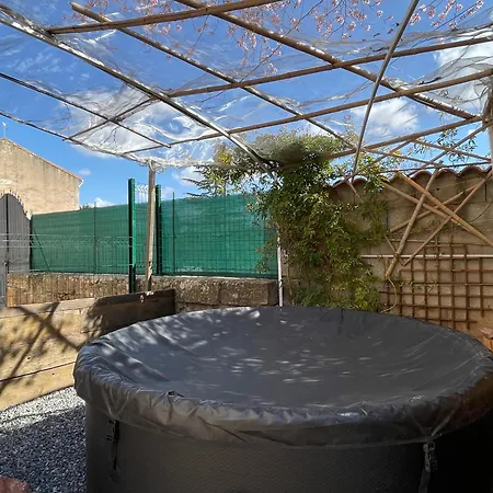 빌라 Evasion Ensoleillee Avec Jacuzzi A Cazedarnes