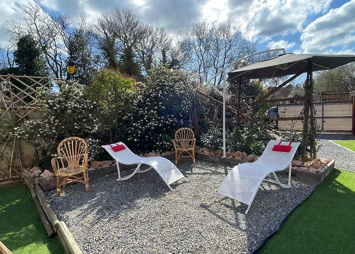 Evasion Ensoleillee Avec Jacuzzi A 빌라 Cazedarnes